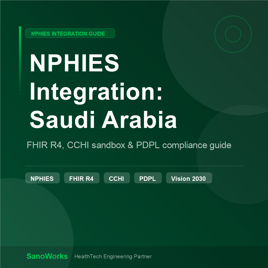 NPHIES Integration for HealthTech Startups in Saudi Arabia