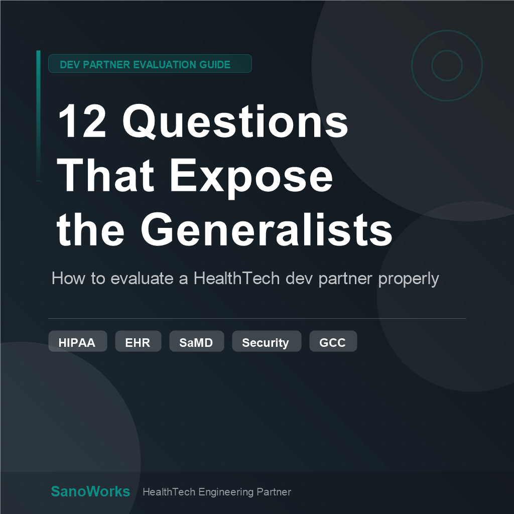 How to Evaluate a Dev Partner: 12 Questions That Expose the Generalists