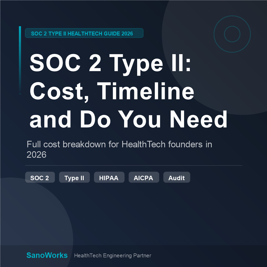 SOC 2 Type II for HealthTech: What It Is, What It Costs, and Whether You Actually Need It